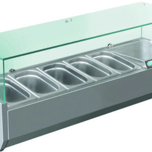 Vetrina Refrigerata per Pizza GN 1/4 - 1
