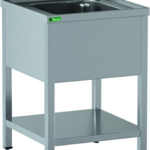Lavello Aperto Inox 1 Vasca Senza Sgocciolatoio - 3