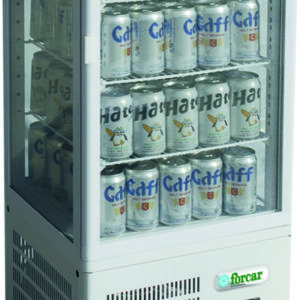 Vetrina Refrigerata 4 Lati Ventilata Bianca - 4
