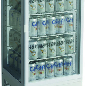 Vetrina Refrigerata 4 Lati Ventilata Bianca - 5