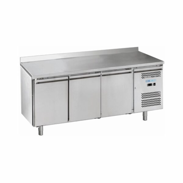 Tavolo Refrigerato Ventilato Monoblocco con Alzatina