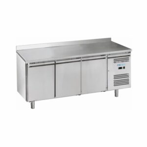 Tavolo Refrigerato Ventilato Monoblocco con Alzatina - 2
