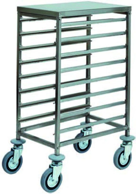 Carrello Portateglie 8xGN1/1 45x62 cm