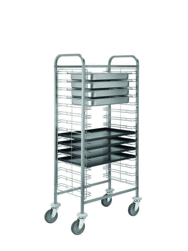Carrello Portateglie Filo - con Frenate