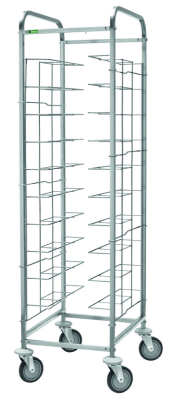 Carrello Portavassoi Guide A Filo 10 Vassoi 55x62 cm