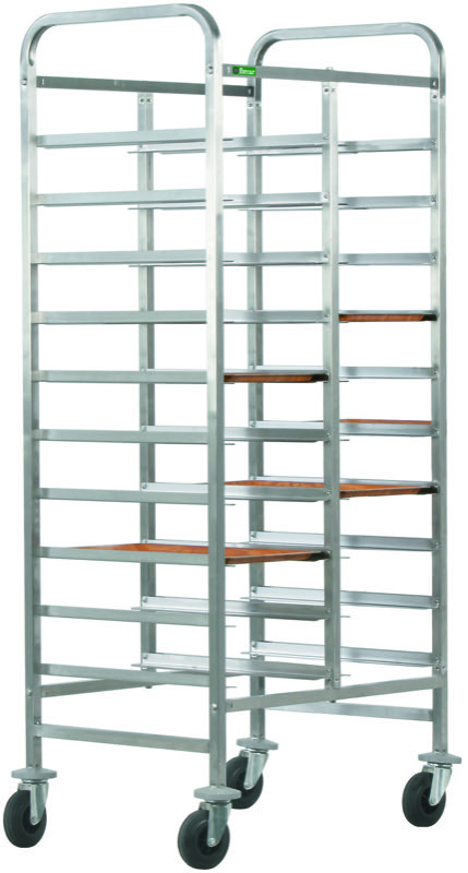 Carrello Portavassoi Rinforzato 20 Vassoi 81x62 cm