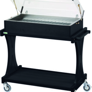 Carrello Refrigerato in Legno con Piastre Eutettiche 2 Piani CL2785 - 2