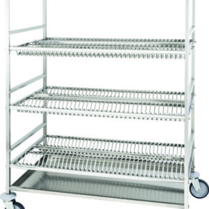 Carrello Scolapiatti 4 Piani 110x62 cm - 2