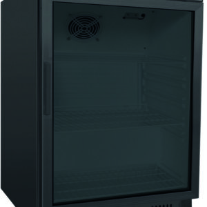 Espositore Refrigerato per Bibite Verticale con Vetro Nero - 1