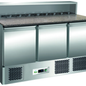 Saladette Refrigerata Statica Piano Granito - 3