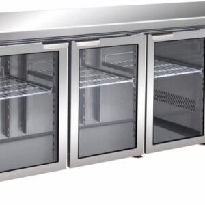 Tavolo Refrigerato Ventilato con Vetro - 3