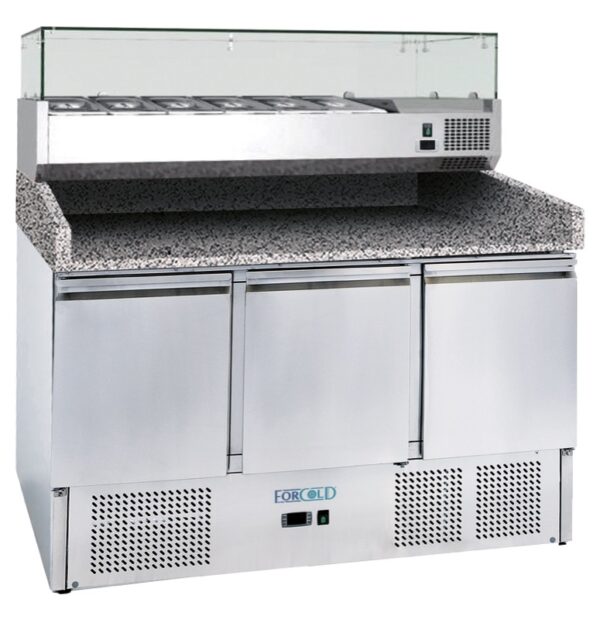 Banco Pizza Refrigerato Statico
