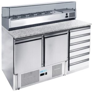 Banco Pizza Refrigerato Statico - 2