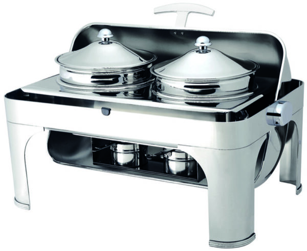 Chafing Dish con Roll Top 180° e Pentole 4,6 L CD6505