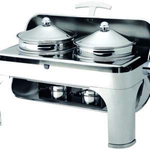 Chafing Dish con Roll Top 180° e Pentole 4,6 L CD6505 - 2