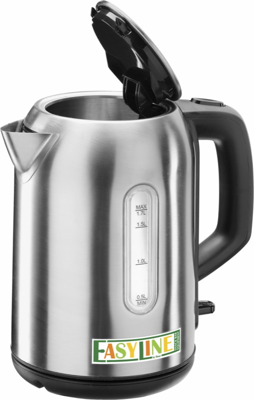Bollitore Elettrico in Acciaio Inox 1,7 L T906