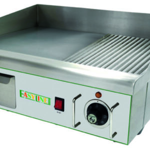 Fry Top Elettrico Superficie Mista Monofase EG5482 - 1