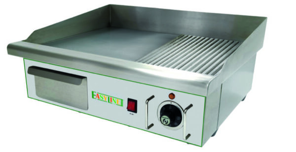 Fry Top Elettrico Superficie Mista Monofase EG5482