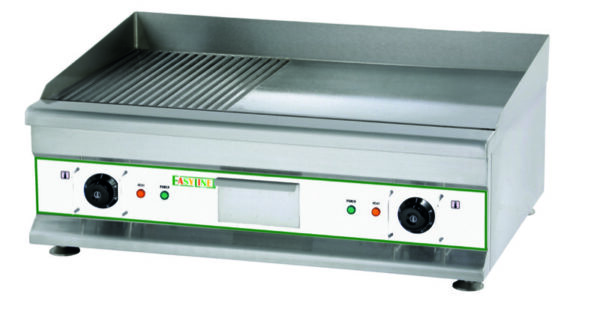 Fry Top Elettrico Superficie Mista Trifase EG750M