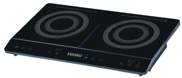 Piastra a Induzione Doppia 1750+1750 W da Appoggio ET350G