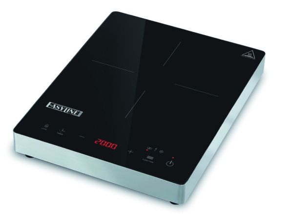 Piastra a Induzione Singola 2000 W 8 Livelli Potenza E200A