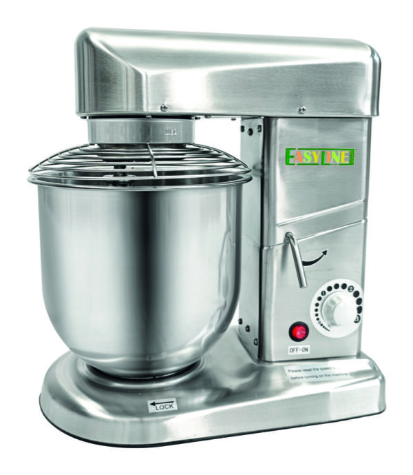 Impastatrice Planetaria 7 L Inox Satinato Monofase SLB7