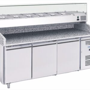 Banco Pizza Refrigerato Ventilato 580 L G-PZ3600TN-FC - 2