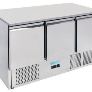 Saladette Refrigerato Statico 368 L con Pianetto Polietilene G-S903TOP-FC - 1