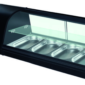 Vetrina Refrigerata per Tapas 4 Bacinelle GN 1/3 G-TS1200 - 1