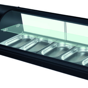 Vetrina Refrigerata per Tapas 5 Bacinelle GN 1/3 G-TS1500 - 2