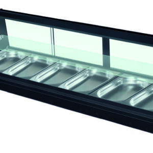 Vetrina Refrigerata per Tapas 7 Bacinelle GN 1/3 G-TS1800 - 1