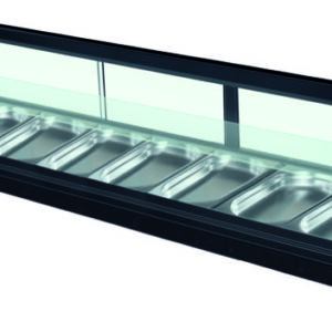 Vetrina Refrigerata per Tapas 8 Bacinelle GN 1/3 G-TS2000 - 1