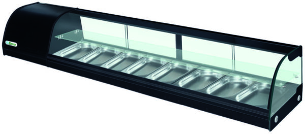 Vetrina Refrigerata per Tapas 8 Bacinelle GN 1/3 G-TS2000