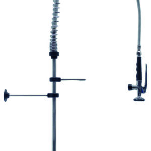 Gruppo Doccia con Miscelatore Monoforo Leva Clinica h 1200 mm GDO120L