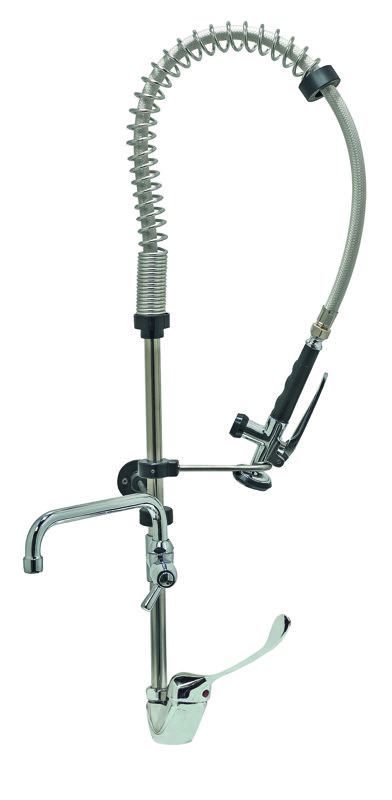 Gruppo Doccia Miscelatore con Leva Clinica e Rubinetto h 700 mm GDO70LR