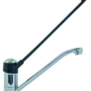 Miscelatore Monoforo con Leva Clinica in Plastica Nera MIS22LP