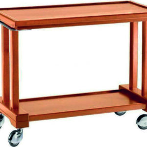 Carrello di Servizio in Legno 2 Piani LP800 - 6
