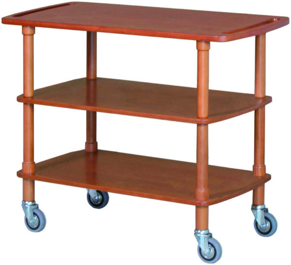 Carrello di Servizio in Legno 3 Piani CLP2003L40