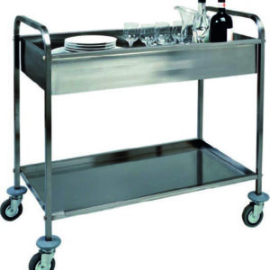 Carrello di Servizio per Sbarazzo 1 Vasca 150h - 1