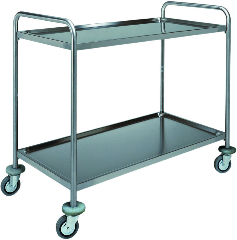 Carrello di Servizio Stampati 2 Piani 110x60 cm