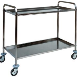 Carrello di Servizio Stampati 2 Piani 110x70 cm - 2