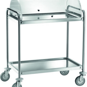 Carrello di Servizio Stampati 2 Piani Cupola 110x60 cm - 1