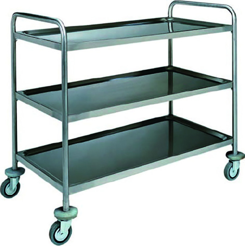 Carrello di Servizio Stampati 3 Piani 110x60 cm