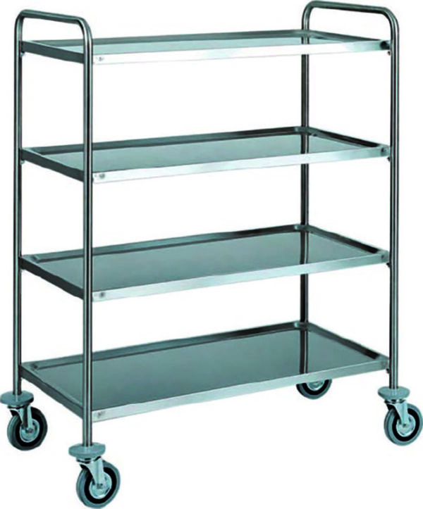 Carrello di Servizio Stampati 4 Piani 110x60 cm