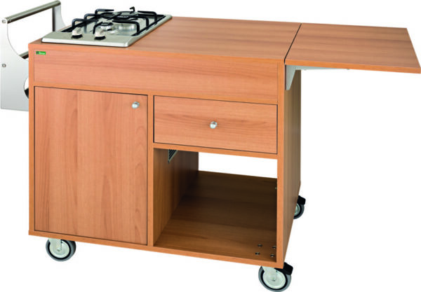 Carrello Flambé 2 Fuochi Finitura CF1201