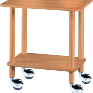 Carrello Guéridon 70x50 cm Legno Massello Finitura CL903 - 8