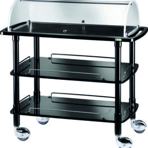 Carrello in Legno 3 Piani con Cupola Semicircolare CLC2013 - 5