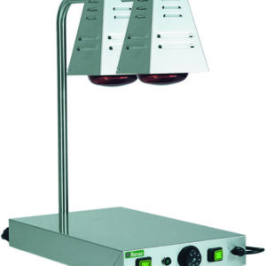 Piano Caldo a Infrarossi 2 Lampade GN 1/1 750 W PCI4718D