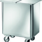 Tramoggia su Ruote in Acciaio Inox 115 L AV4666