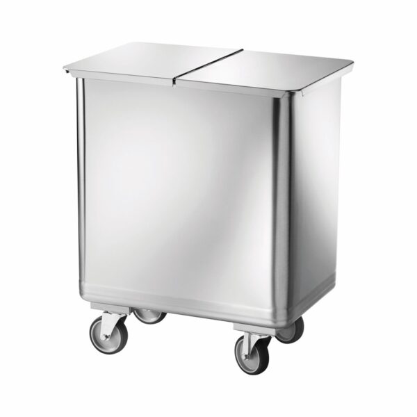 Tramoggia su Ruote con Divisorio 115 L AV4680